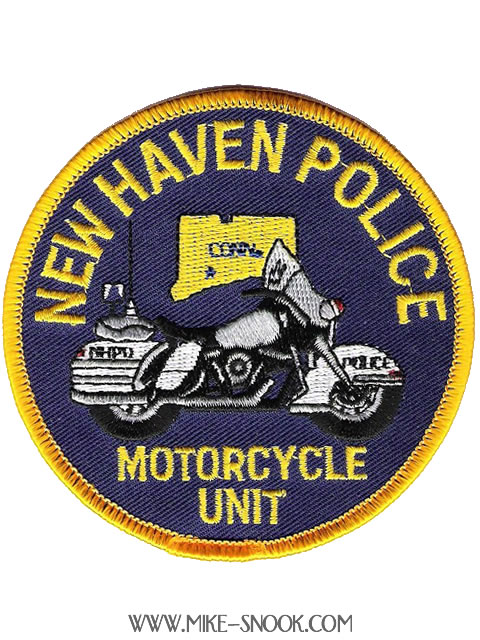 New Haven Connecticut Police Shoulder Patch New