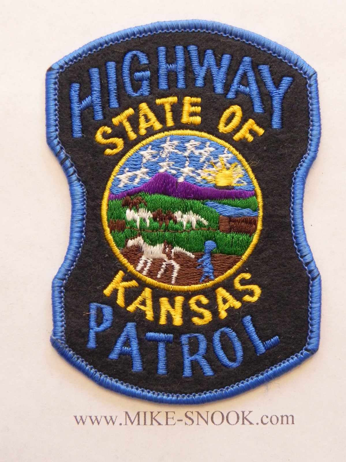 LANSING KANSAS KS The City With A Future POLICE PATCH 