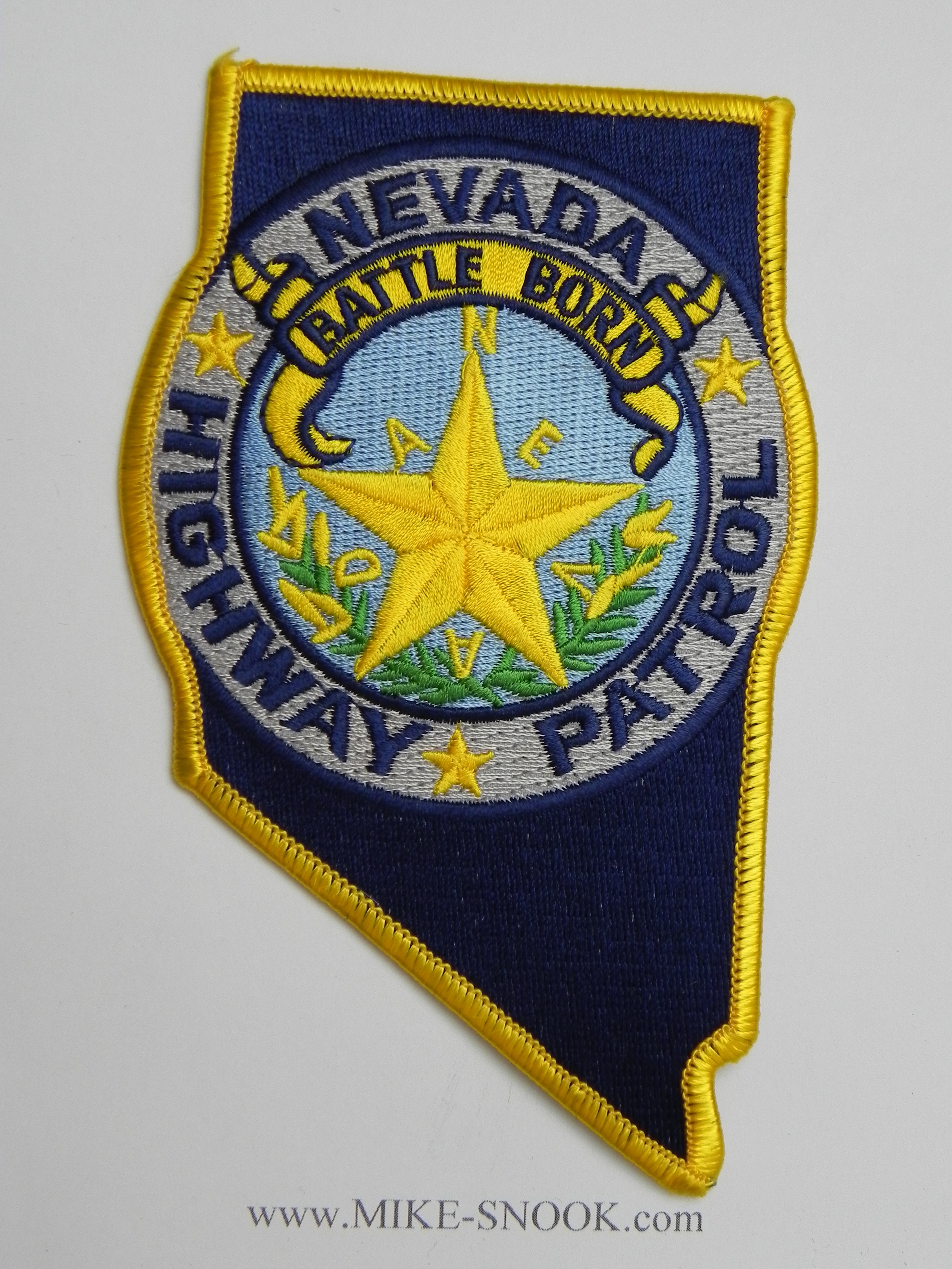 NEVADA HIGHWAY PATROL LAS VEGAS GOLDEN KNIGHTS HENDERSON POLICE PATCH DPS FLEURY 