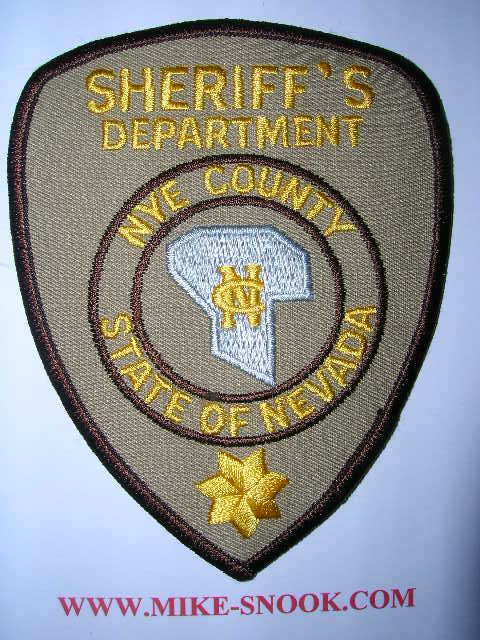 Nye county sheriff nevada