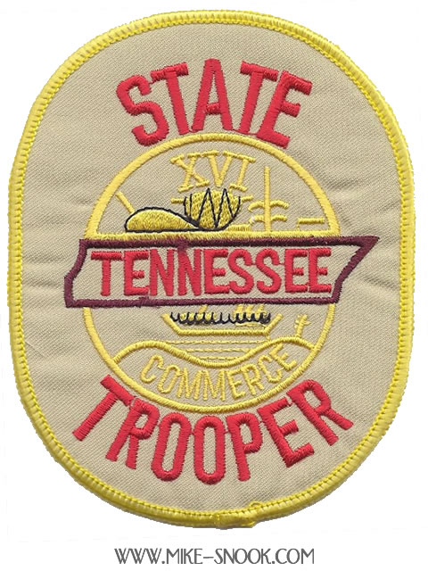 TENNESSEE STATE TROOPER PATCH 