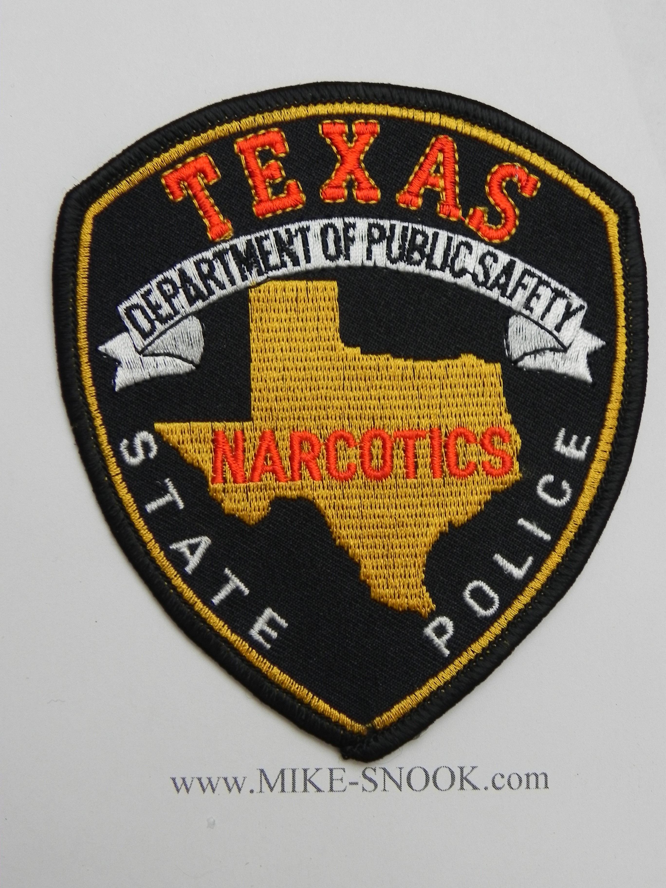 TEXAS CITY TEXAS TX K-9 POLICE PATCH 