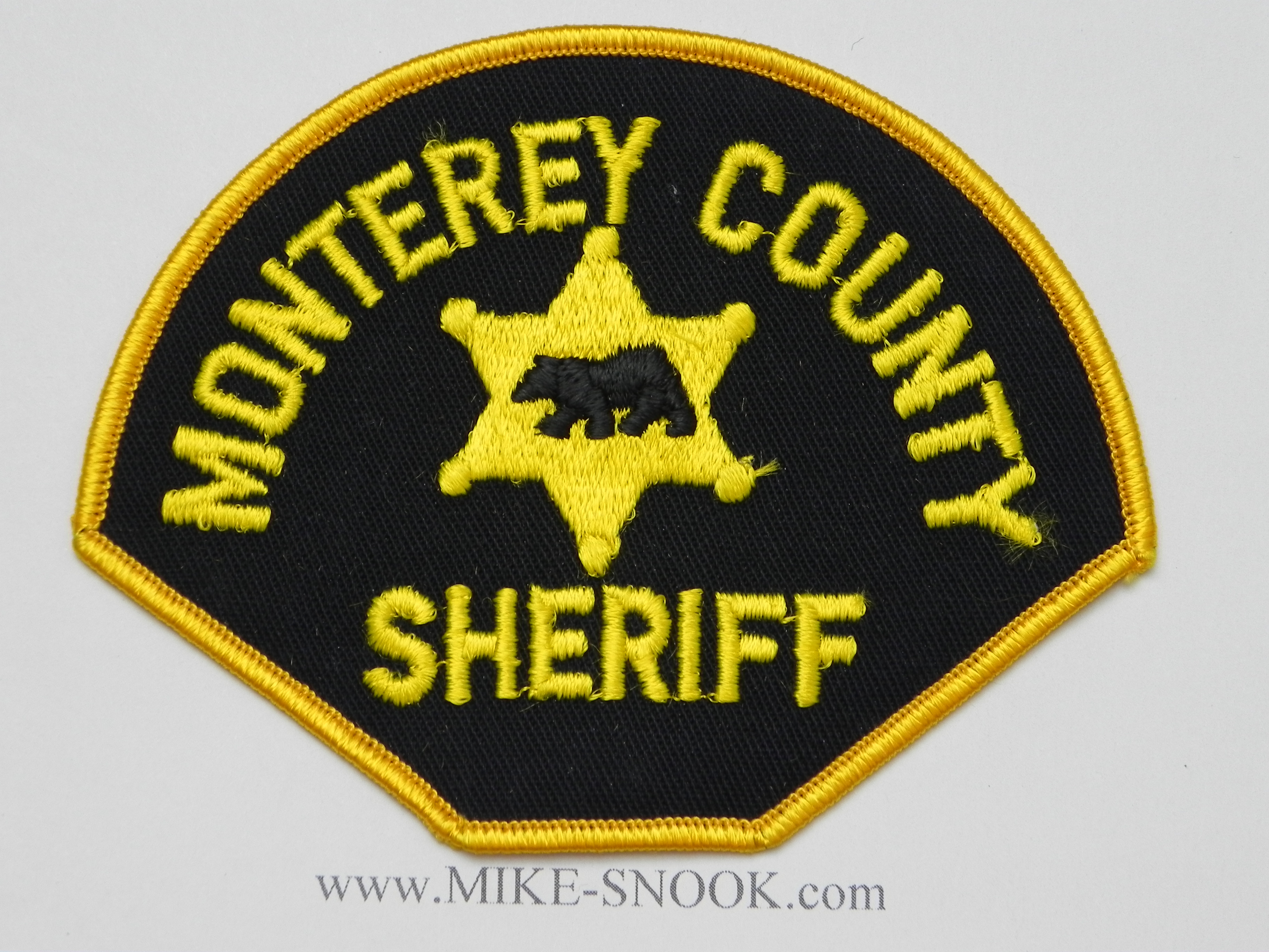 KINGS COUNTY SHERIFF CALIFORNIA POLICE DIVE TEAM PATCH