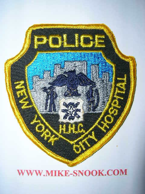 Nyc Hospital Police Patch